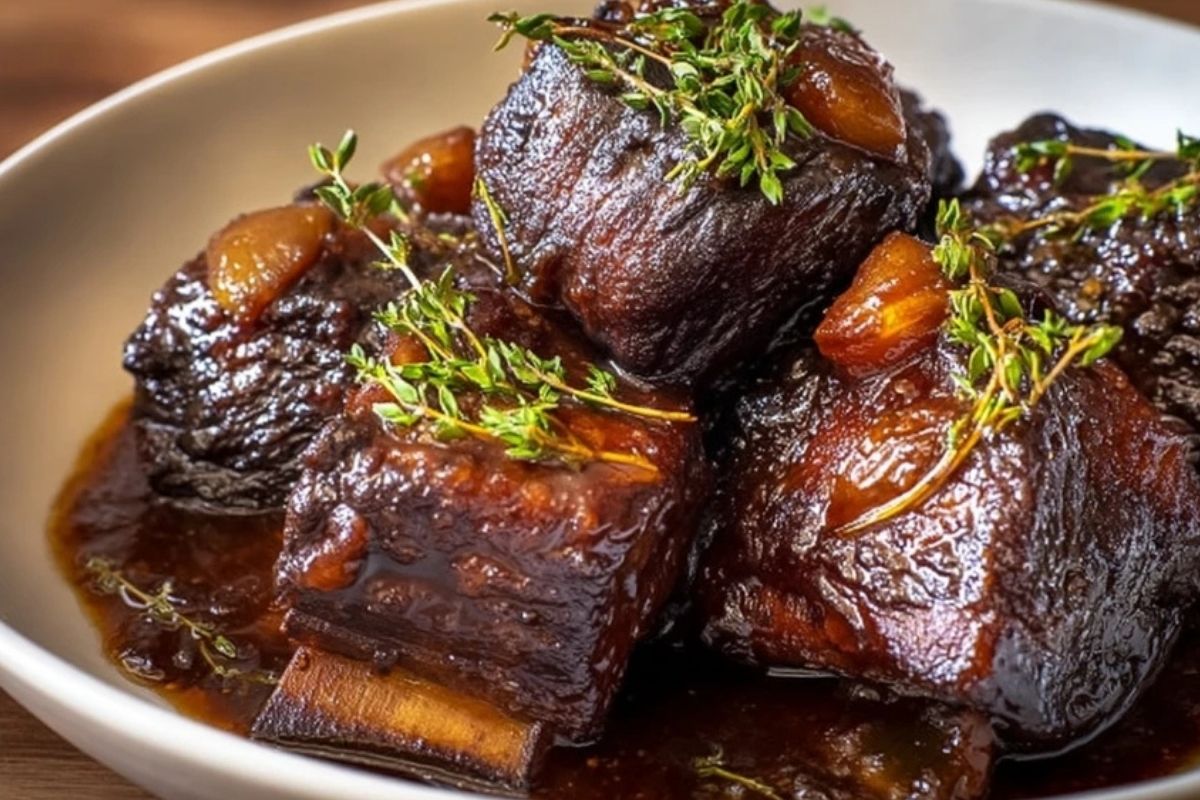Slow Cooker Beef Short Ribs
