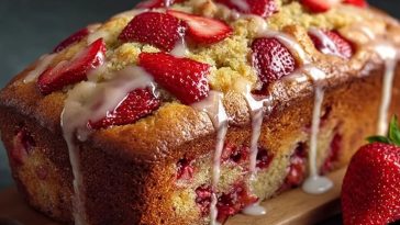 Strawberry Banana Bread