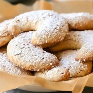 Almond Crescent Cookies