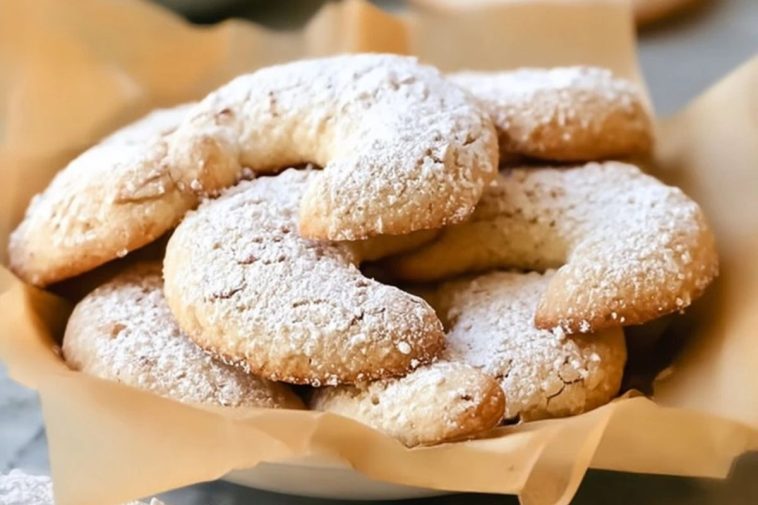 Almond Crescent Cookies