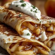 Apple Cinnamon Breakfast Quesadillas