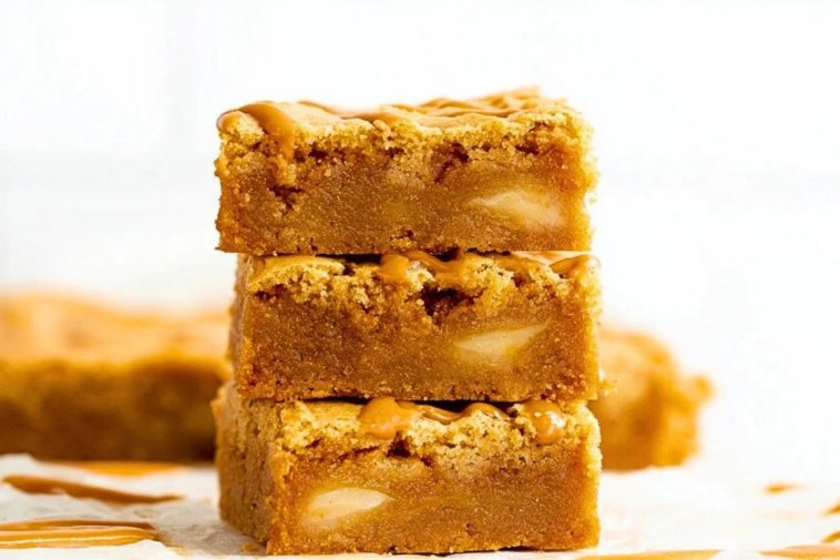 Biscoff Blondies