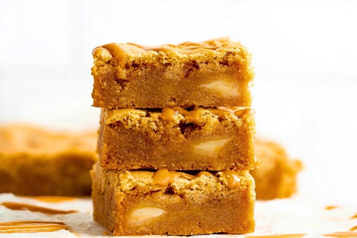 Biscoff Blondies