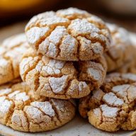 Brown Butter Cinnamon Crinkle Cookies