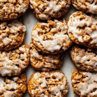 Brown Butter Pumpkin Oatmeal Cookies