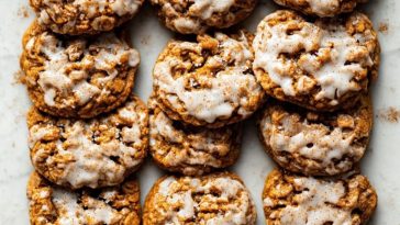 Brown Butter Pumpkin Oatmeal Cookies