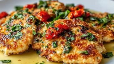 Cheesecake Factory Crusted Chicken Romano