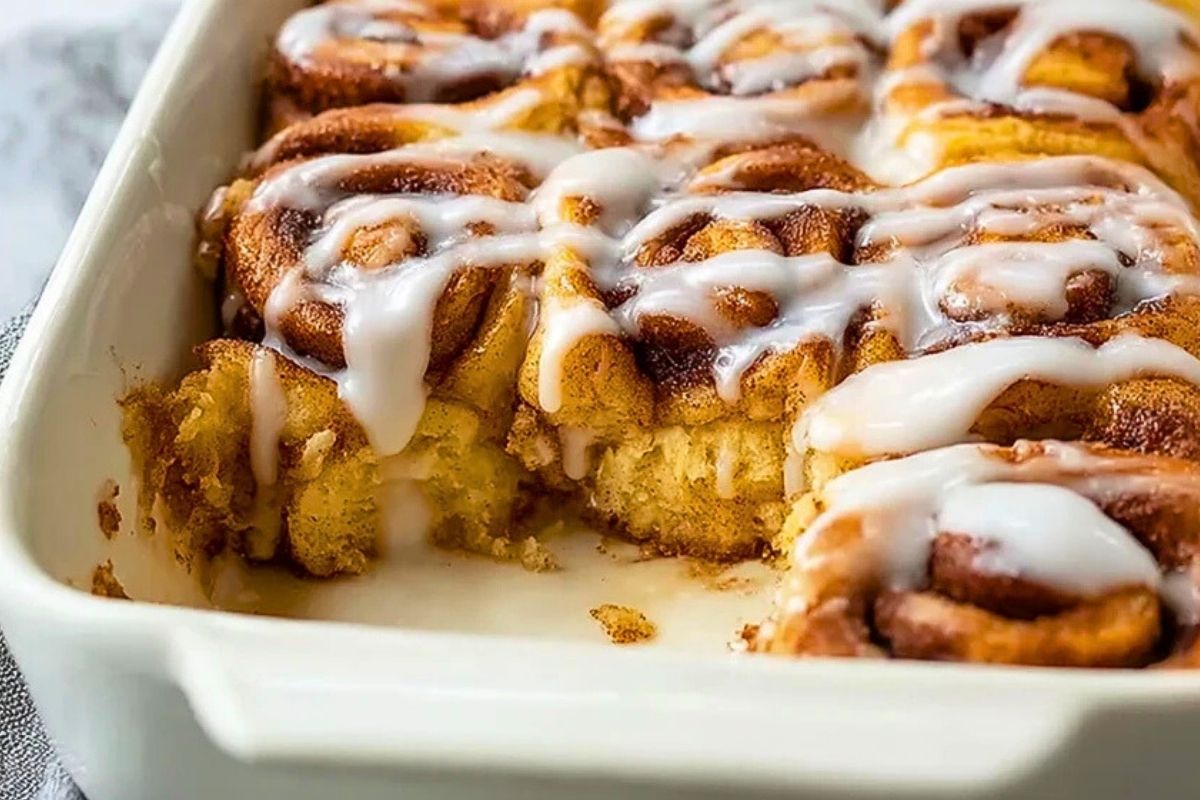 Cinnamon Roll Casserole