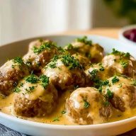 Creamy Swedish Meatballs