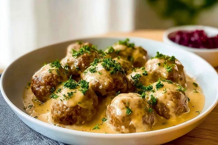 Creamy Swedish Meatballs