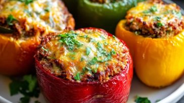 Easy Baked Stuffed Peppers