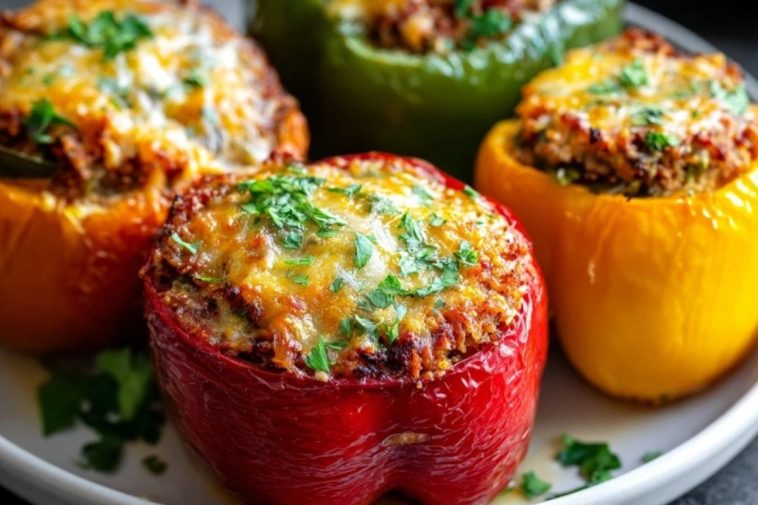 Easy Baked Stuffed Peppers