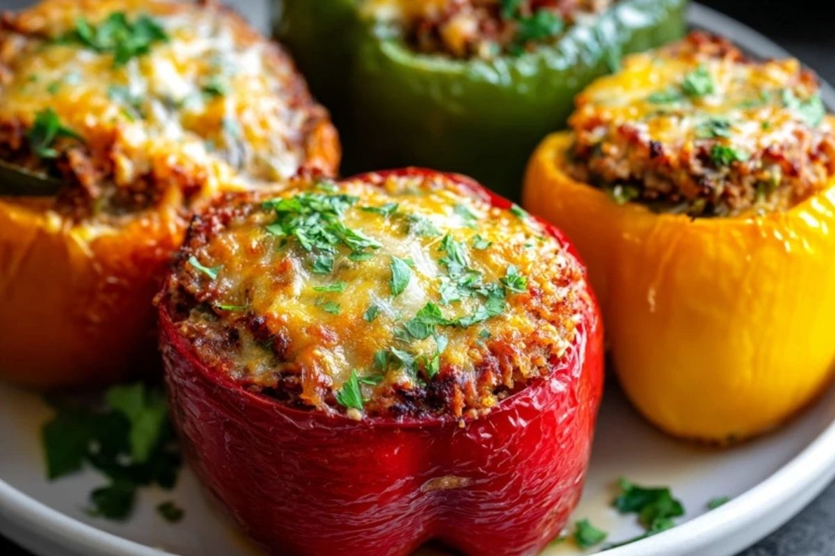 Easy Baked Stuffed Peppers