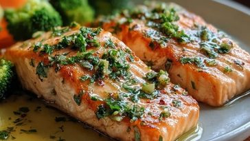 Easy Garlic Butter Baked Salmon