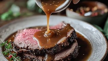 Easy Prime Rib Au Jus Sauce
