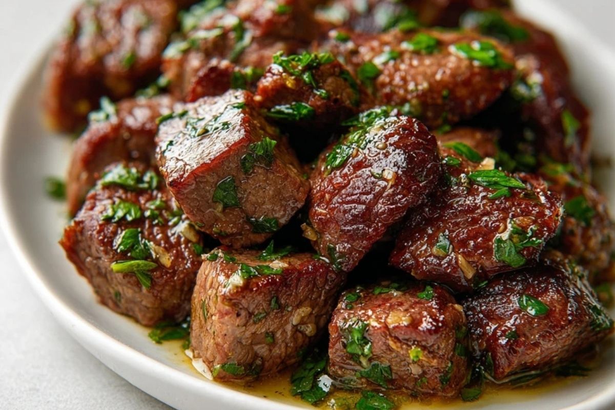 Garlic Butter Steak Bites