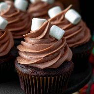 Hot Cocoa Cupcakes
