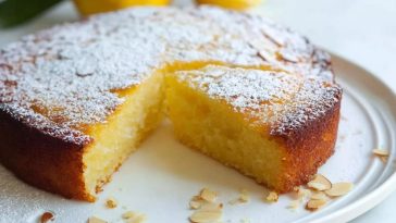 Lemon Almond Flourless Cake