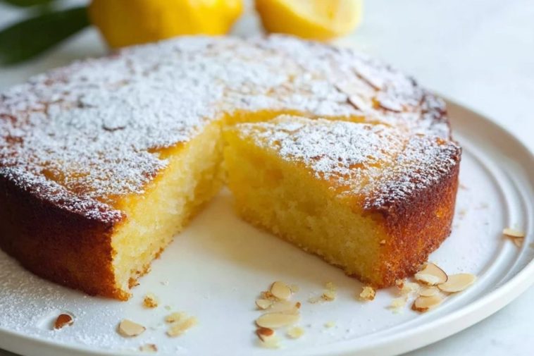 Lemon Almond Flourless Cake