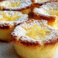 Mini Baby Lemon Impossible Pies