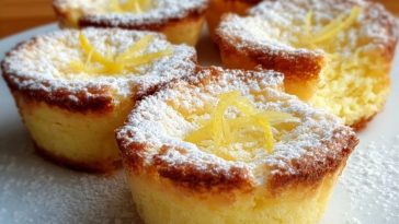 Mini Baby Lemon Impossible Pies