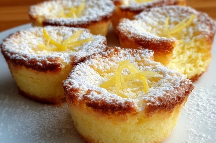 Mini Baby Lemon Impossible Pies