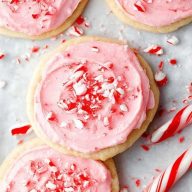 Peppermint Sugar Cookies