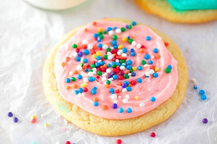 Soft Batch Frosted Sugar Cookies