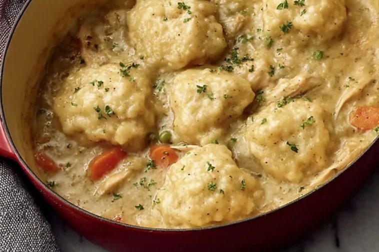 Tasty Chicken and Dumplings