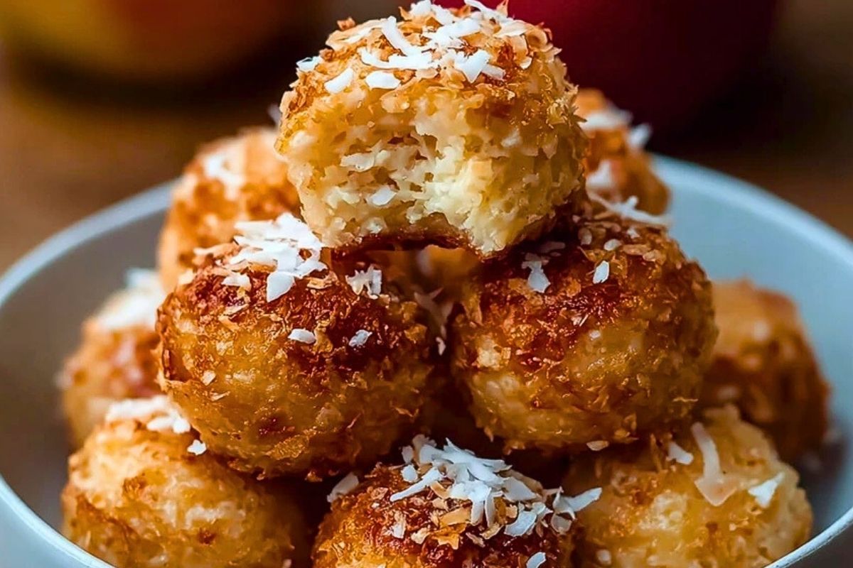 Cinnamon Apple Cottage Cheese Bites