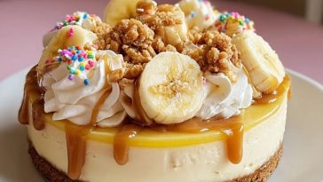 Banana Pudding Cheesecake Creation