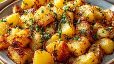 Batata Harra (Lemony Crispy Roasted Potatoes)