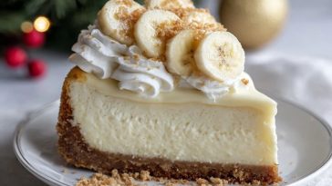 Best Banana Cream Cheesecake