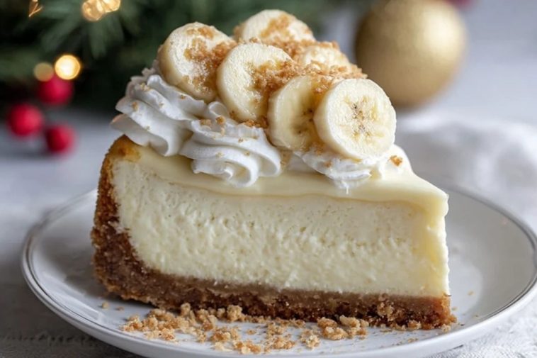 Best Banana Cream Cheesecake