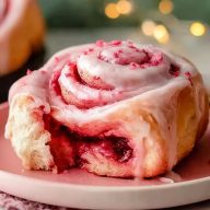 Best Pink Cinnamon Rolls