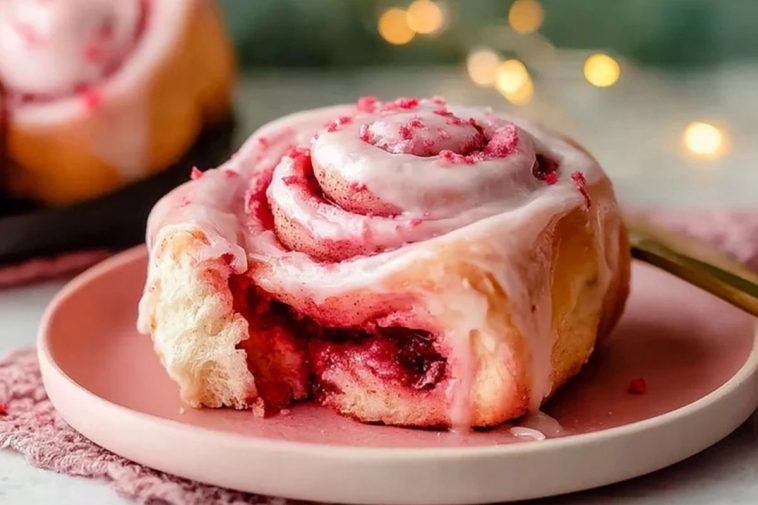 Best Pink Cinnamon Rolls