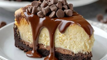 Boston Cream Pie Cheesecake