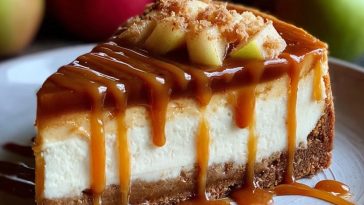 Caramel Apple Cheesecake