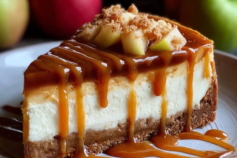 Caramel Apple Cheesecake