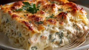 Chicken Alfredo Lasagna