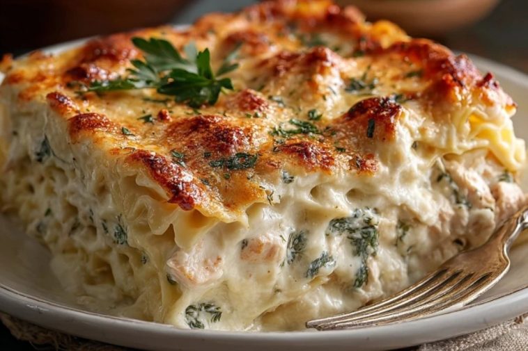 Chicken Alfredo Lasagna