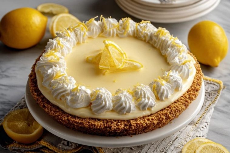 Cream Cheese Lemonade Pie