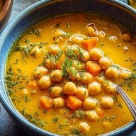 Easy Greek Chickpea Soup (Revithia)