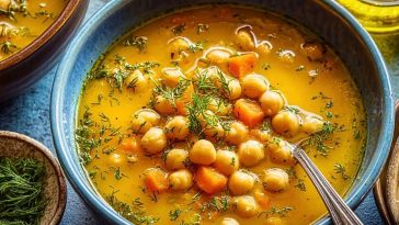 Easy Greek Chickpea Soup (Revithia)