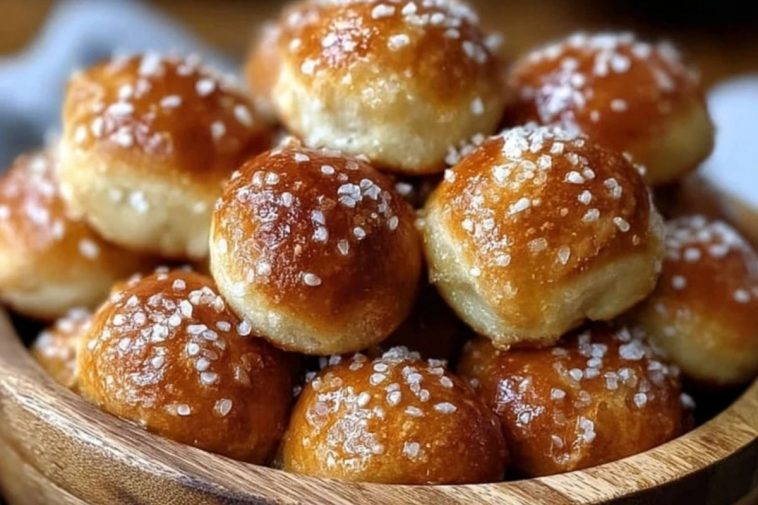 Easy Soft Pretzel Bites