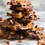 Homemade Christmas Toffee