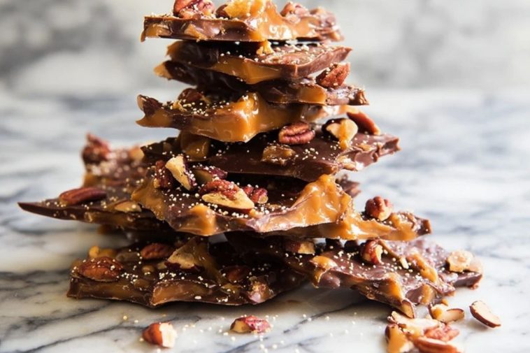 Homemade Christmas Toffee