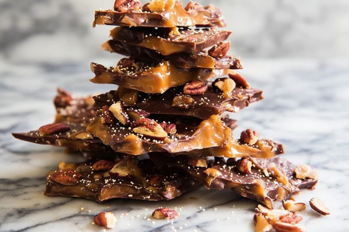 Homemade Christmas Toffee