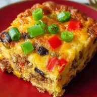 Homemade Southwest Breakfast Casserole