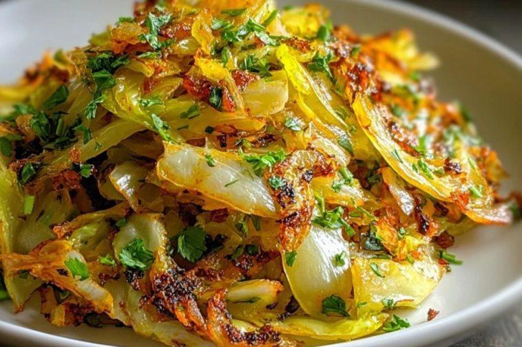 Indian Roasted Cabbage